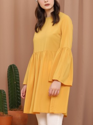 Babydoll Flare Sleeves Dress