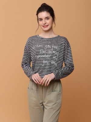 PT Stripes with words tee