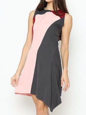 Lucky Charm Panel Colors Dress