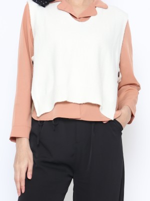 ANF Knit Outer Side Button