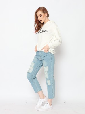 TM SUNRISE ELBOW HOLE HOODIE TOP
