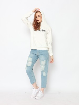 TM SUNRISE ELBOW HOLE HOODIE TOP