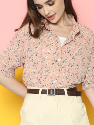 Flowers Print Shirt