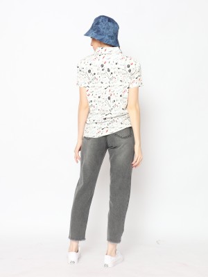 TM DARK RIPPED DENIM 