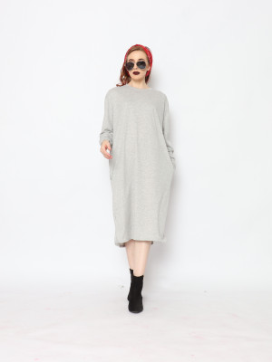 TM GEOMETRIC PRING LONG DRESS