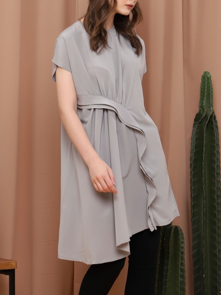 Front Frill Long Top