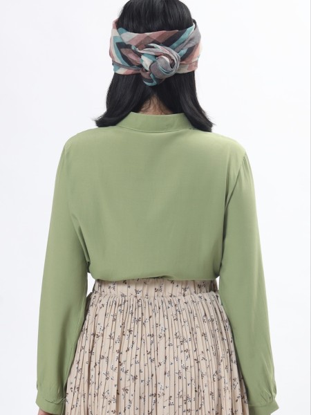 D-Sl Leb Double V Embroidered Shirt