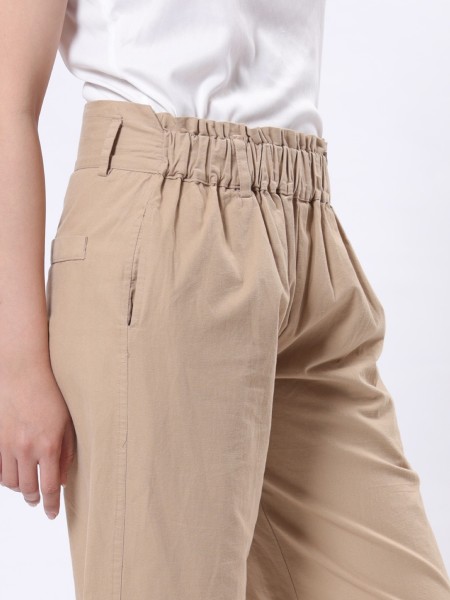 D-Bt Elastic Waist Pants