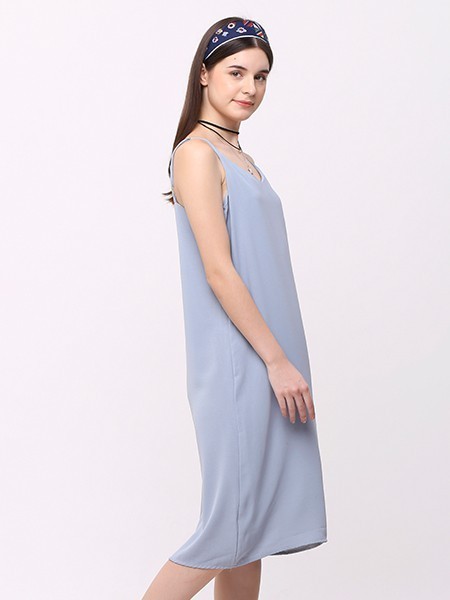 Bloom Flower Print Elastic Half Dress