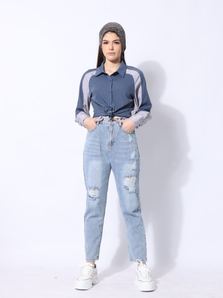 Ramadhan Moon Down Tone Shirt