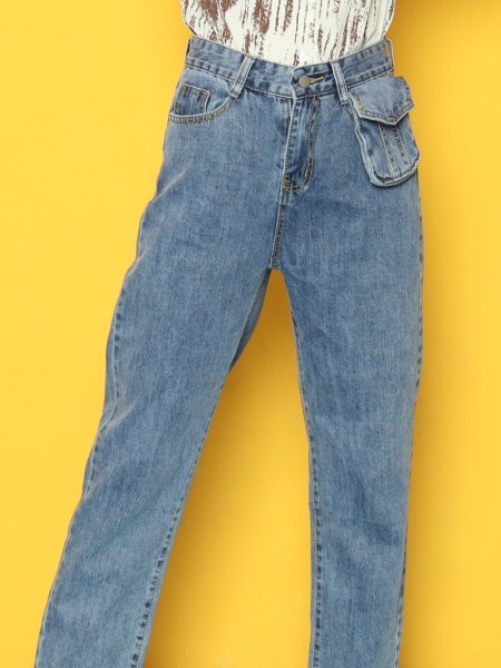 Detachable Pocket Denim