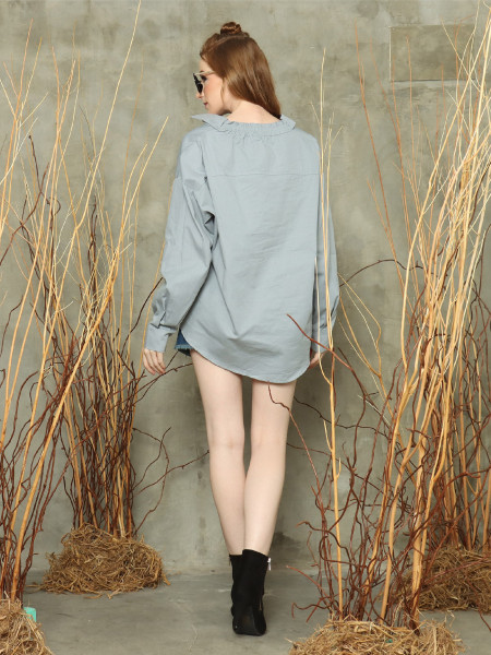 Lily L/Slv oversized shirt
