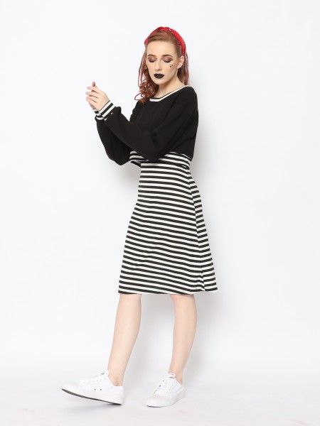 TM 2PCS SET DRESS AND TOP