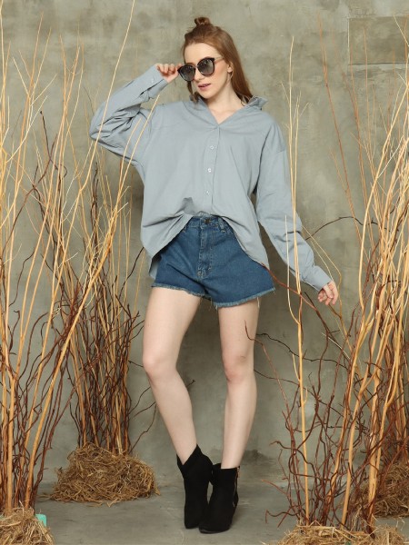 Lily L/Slv oversized shirt