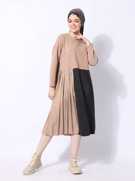 Panel Combi Dress