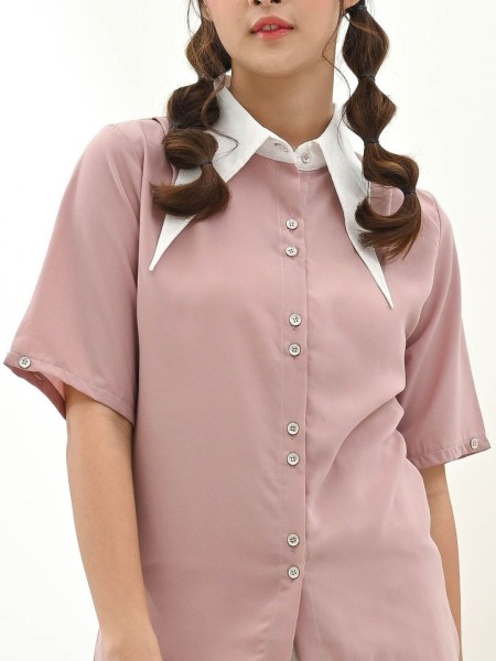 Sharp Collar Shirt
