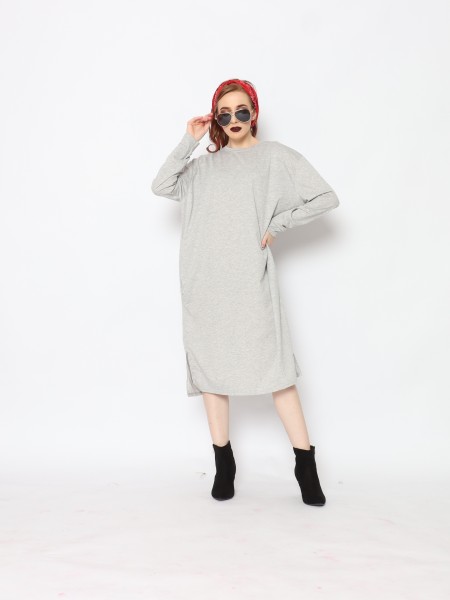 TM GEOMETRIC PRING LONG DRESS