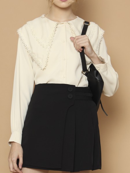 Double Wide Collar Shirt