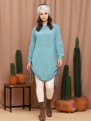 D-SL Side Drawstring Dress