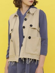 Unfinished Sleevess Outer