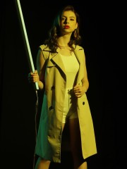 Double Breasted Sleeveless Dress With Belt