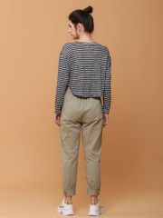 PT Stripes with words tee