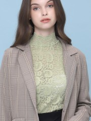 Full Lace High Neck Top