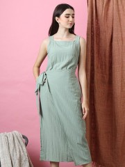 Cottage Core Layer Wrap Dress
