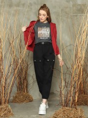 LIVE-ENJOY LIFE croppped tees