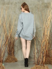 Lily L/Slv oversized shirt