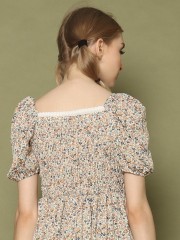 R Cottage Printed Dress