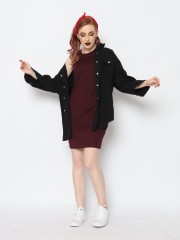 TM STRONG ONE SIDE SHOULDER DRESS