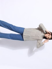 Cottage Core Gridlines Shirt