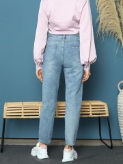 Cottage Core Straight Denim